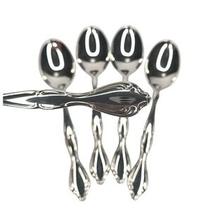 Oneida Community Cantata Stainless Flatware Set Of 4 Tablespoons / Place / Oval